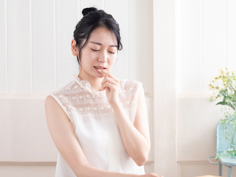 顎が気になる女性